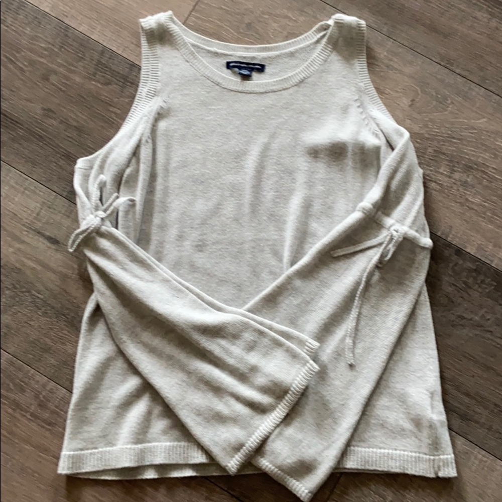 Grey Dress Up Sweater